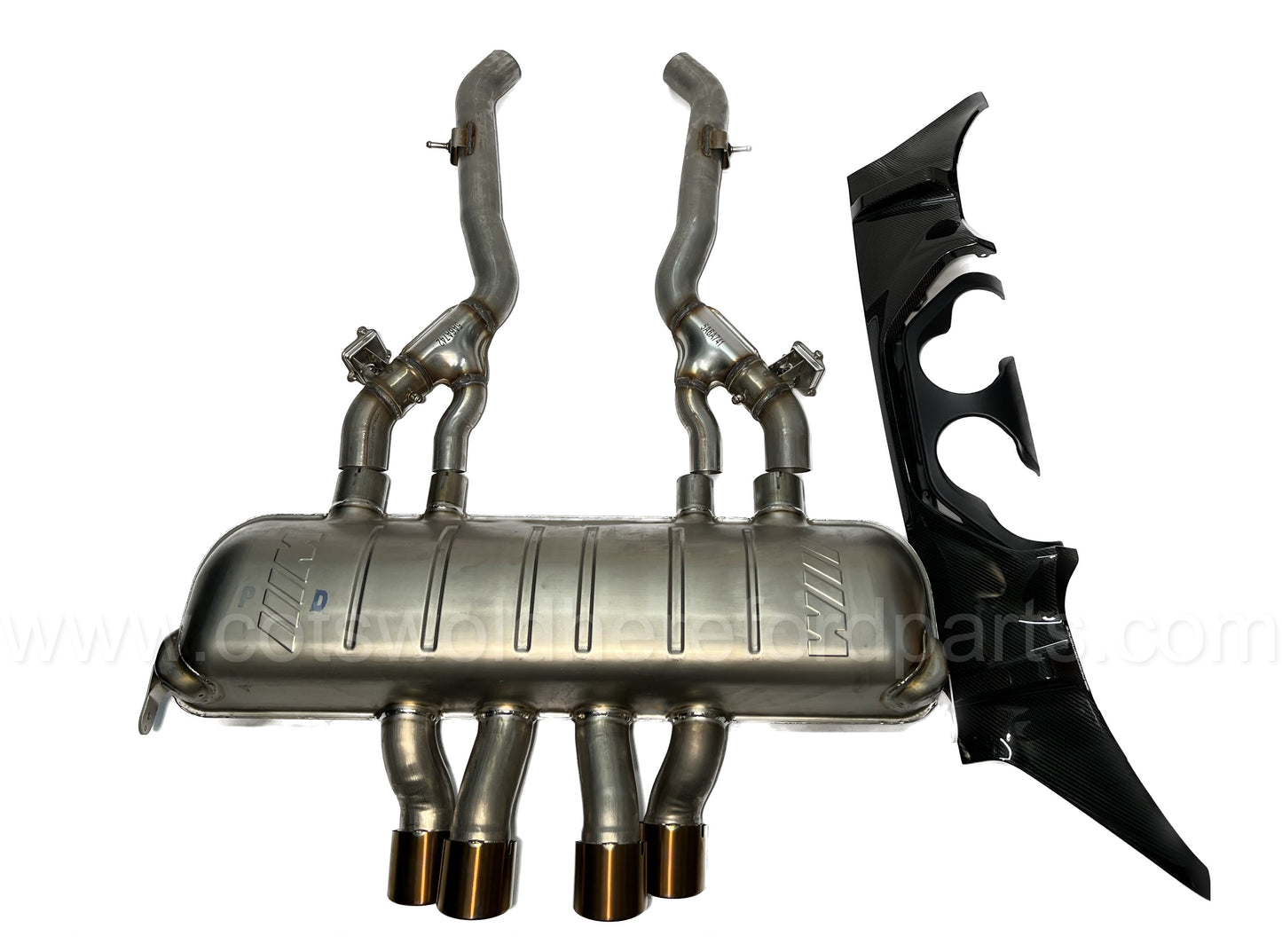 Genuine BMW G87 M2 M Performance Exhaust (Full kit with diffuser) 18305A6A6A7