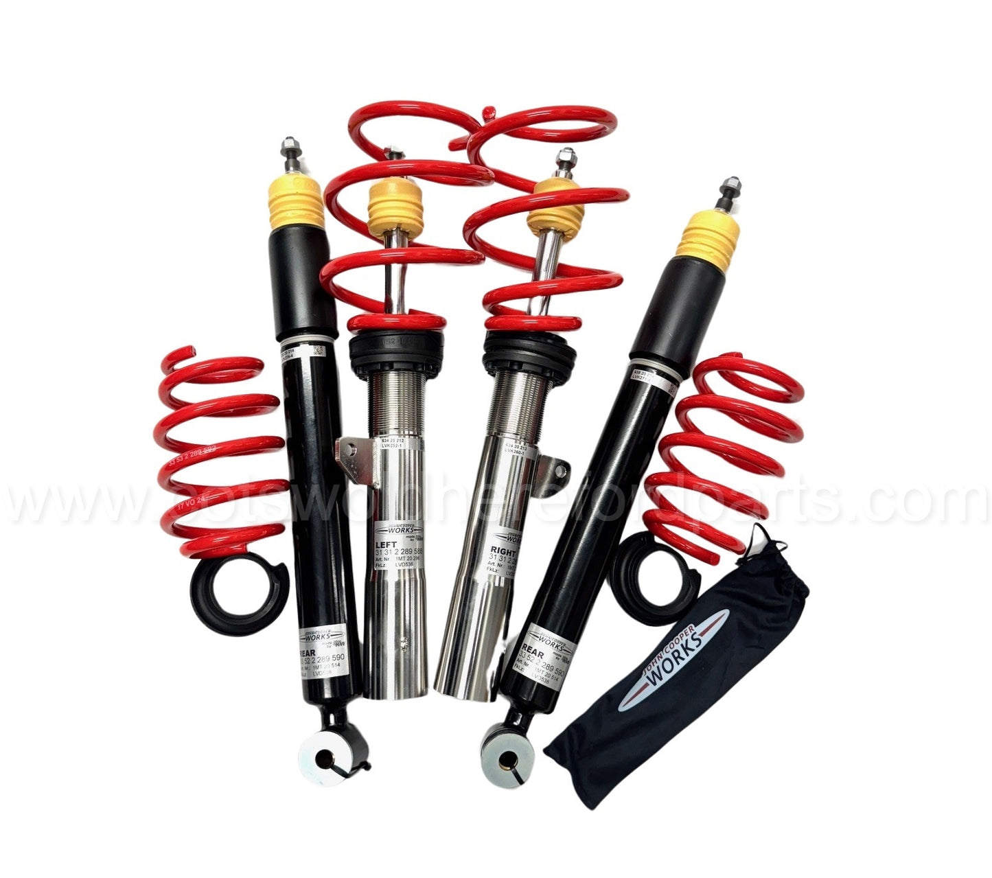 Genuine MINI F56 JCW Pro Coilovers Suspension Kit 33502361197