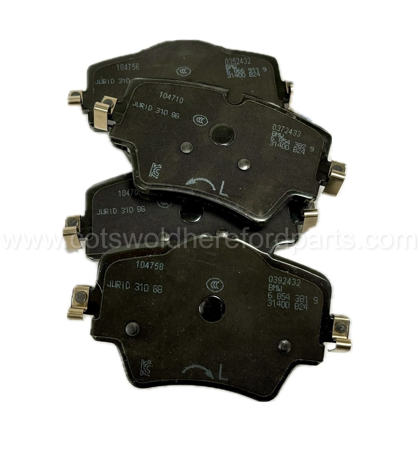 Genuine BMW MINI F40 F48 F45 F55 F56 F60 Brake Pads Kit Front 34106860019