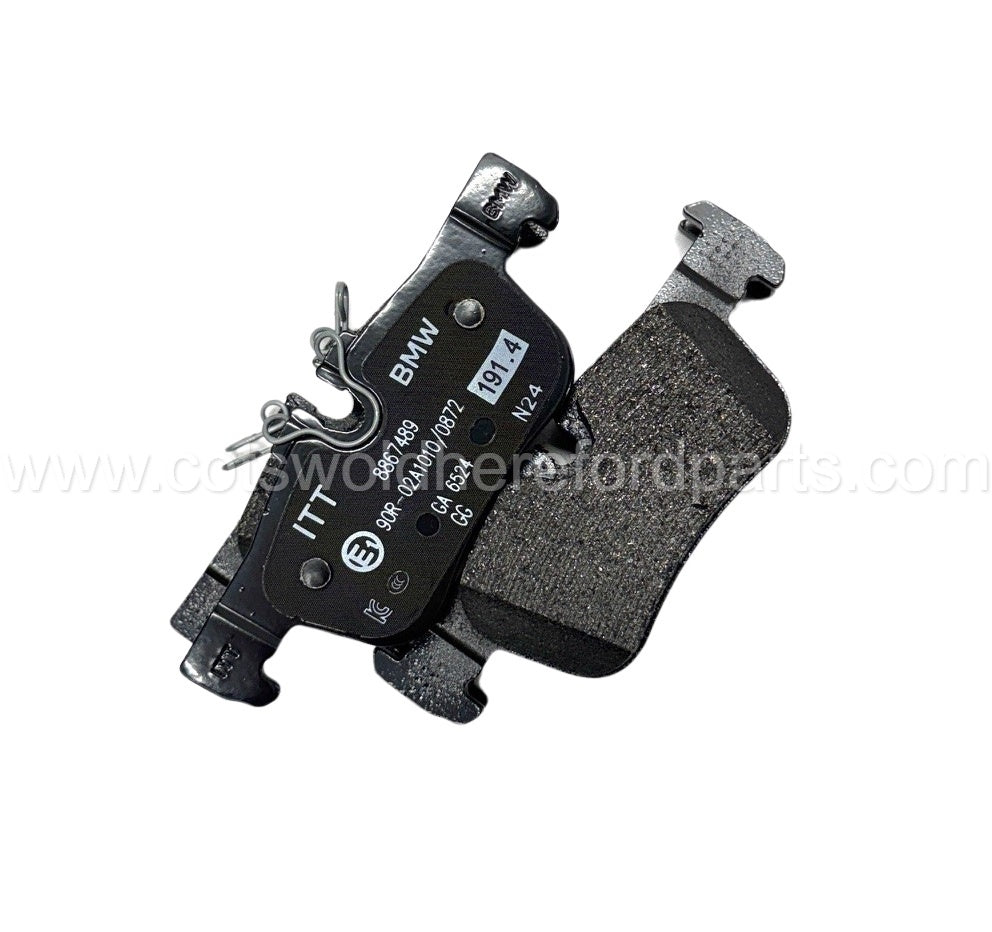Genuine BMW MINI Rear Brake Pad Repair Kit F45 F48 34218867488
