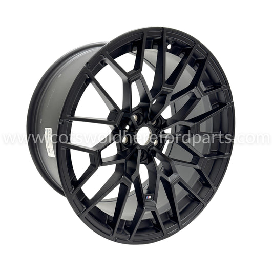 Genuine BMW G82 M4 CSL / G80 M3 CS 827M Wheels Black Set - 36108093841 / 36108093840