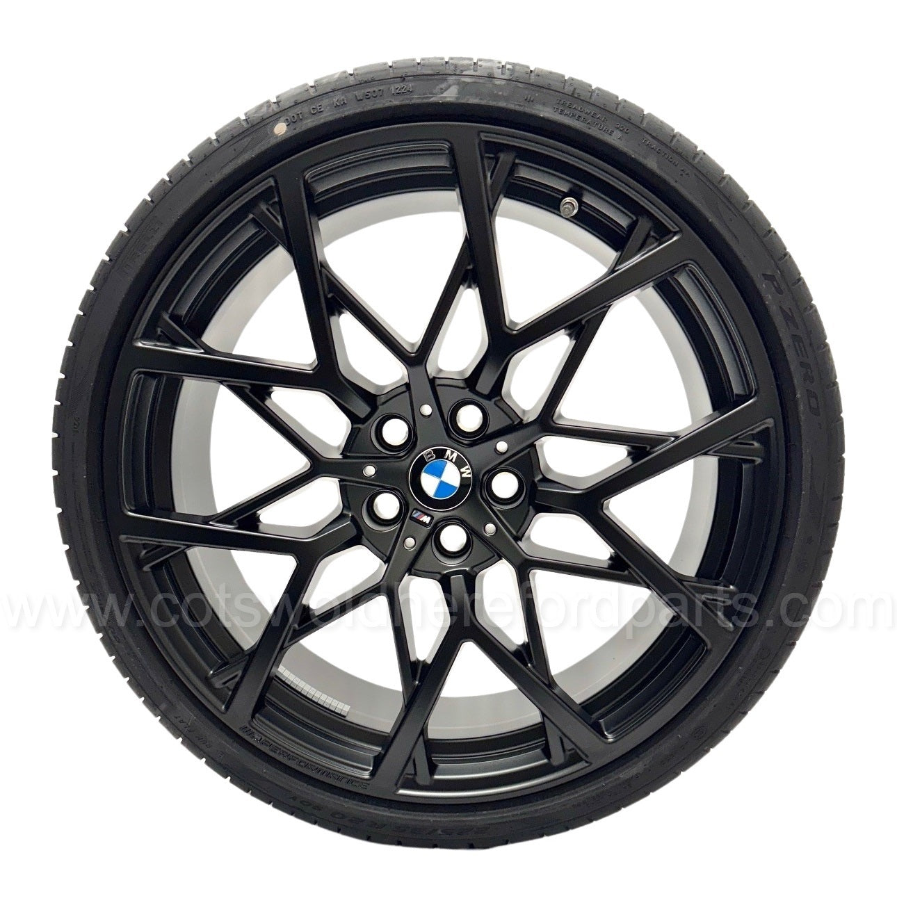 BMW Genuine G20 G22 RDCi Wheel & Tyre Set 795M Black M Performance 36112459620