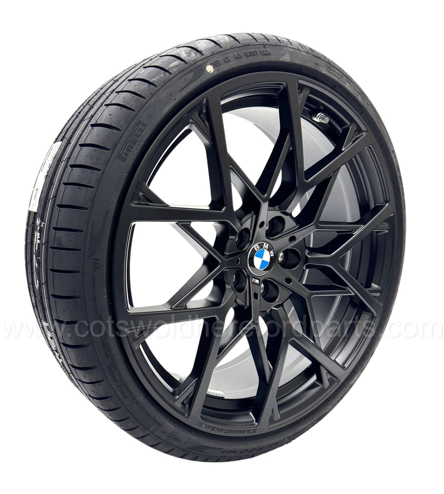 BMW Genuine G20 G22 RDCi Wheel & Tyre Set 795M Black M Performance 36112459620