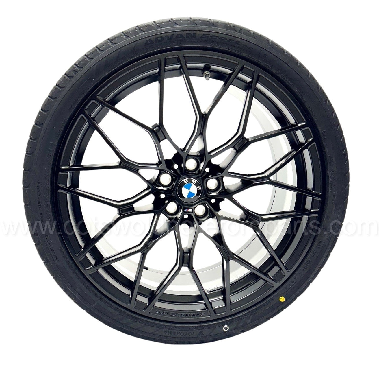 BMW Genuine G80 G82 M3 M4 Wheel & Tyre Set 1000M Black M Performance 36115A075C2