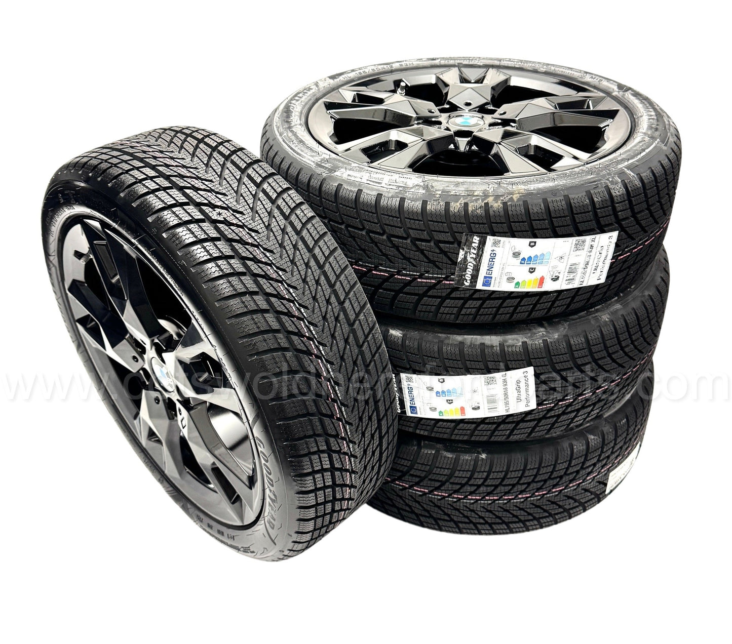 Genuine BMW F70 1 Series Winter Wheel & Tyre Set 18" 968M Black 36115B4E919