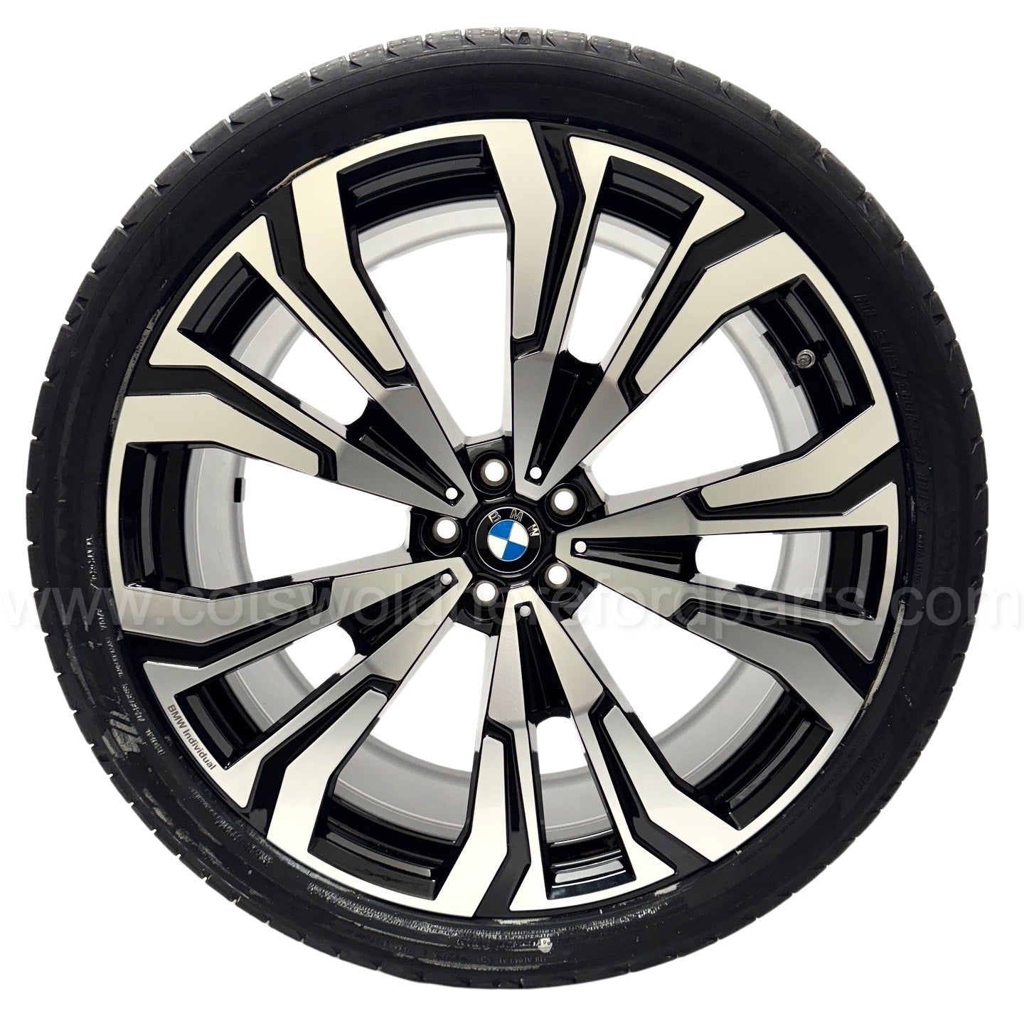 BMW Genuine G07 X7 23" 914I Individual Wheel & Tyre Set TPMS 36117916264 /269