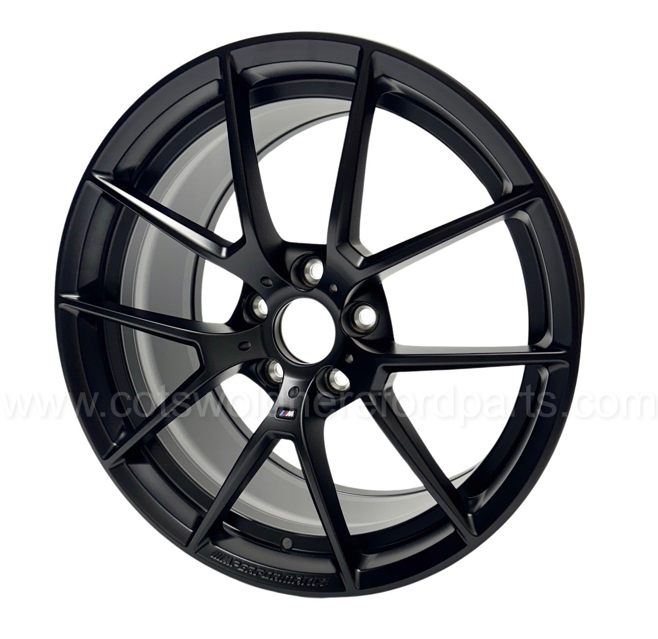 Genuine BMW F87 M Performance Matte Black 19" Y-spoke 763M Wheels 36118053421 / 422