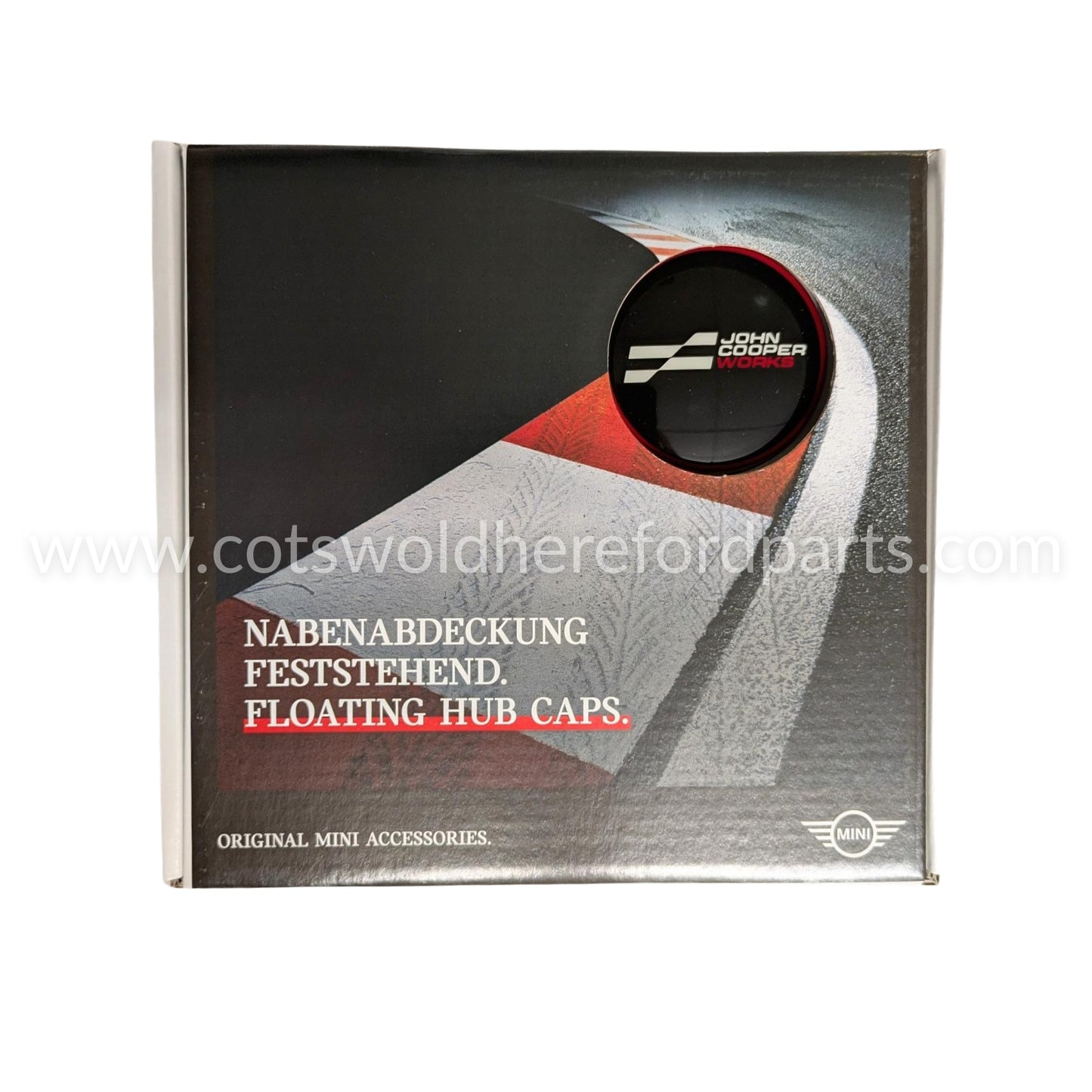 Genuine MINI JCW Floating Hub Caps J05 F57 F54 F60 U25 36135B30FD1