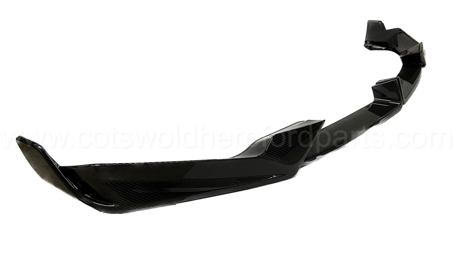 Genuine BMW G05 X5 LCI Carbon M Performance Front Lower Splitter 51115B31407 / 8