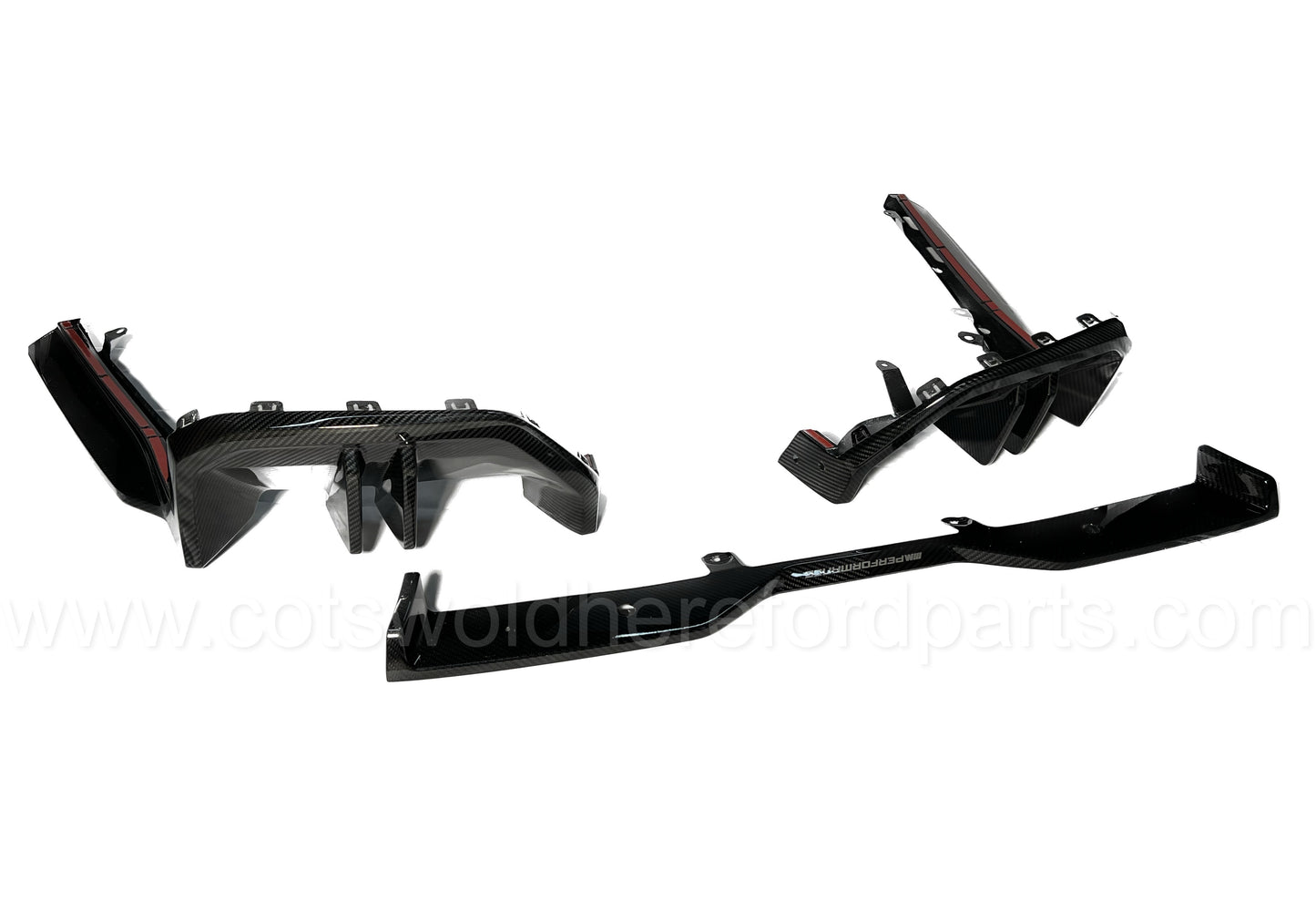 Genuine BMW G60 5 Series M Performance Carbon Rear Lower Diffuser 51125A7F3C0 /3C3 /3C5