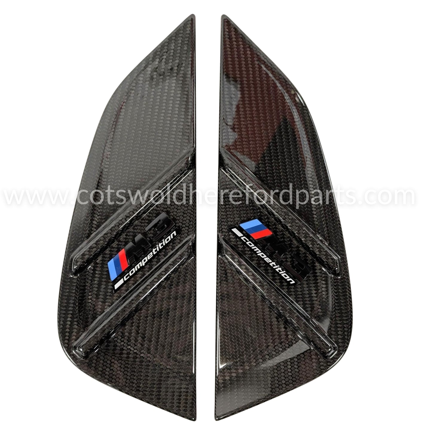 Genuine BMW M3 Competition G80 G81 M Performance Carbon Fibre Side Grilles 51132469621 / 620