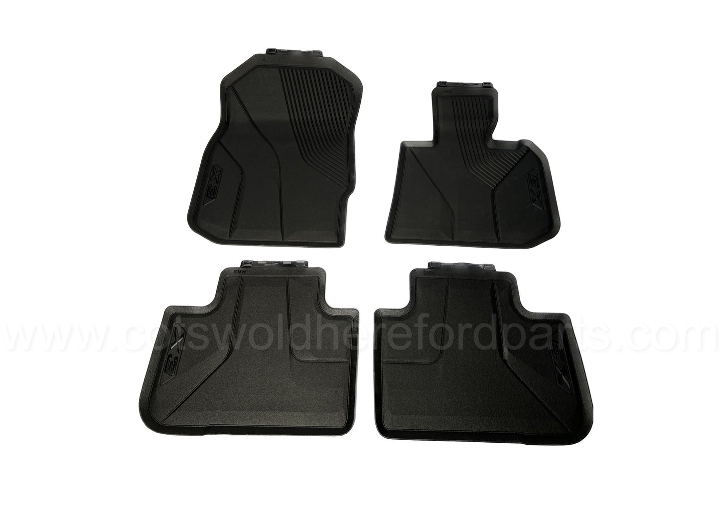 Genuine BMW G01 X3 Rubber Floor Mats Set 51472450513