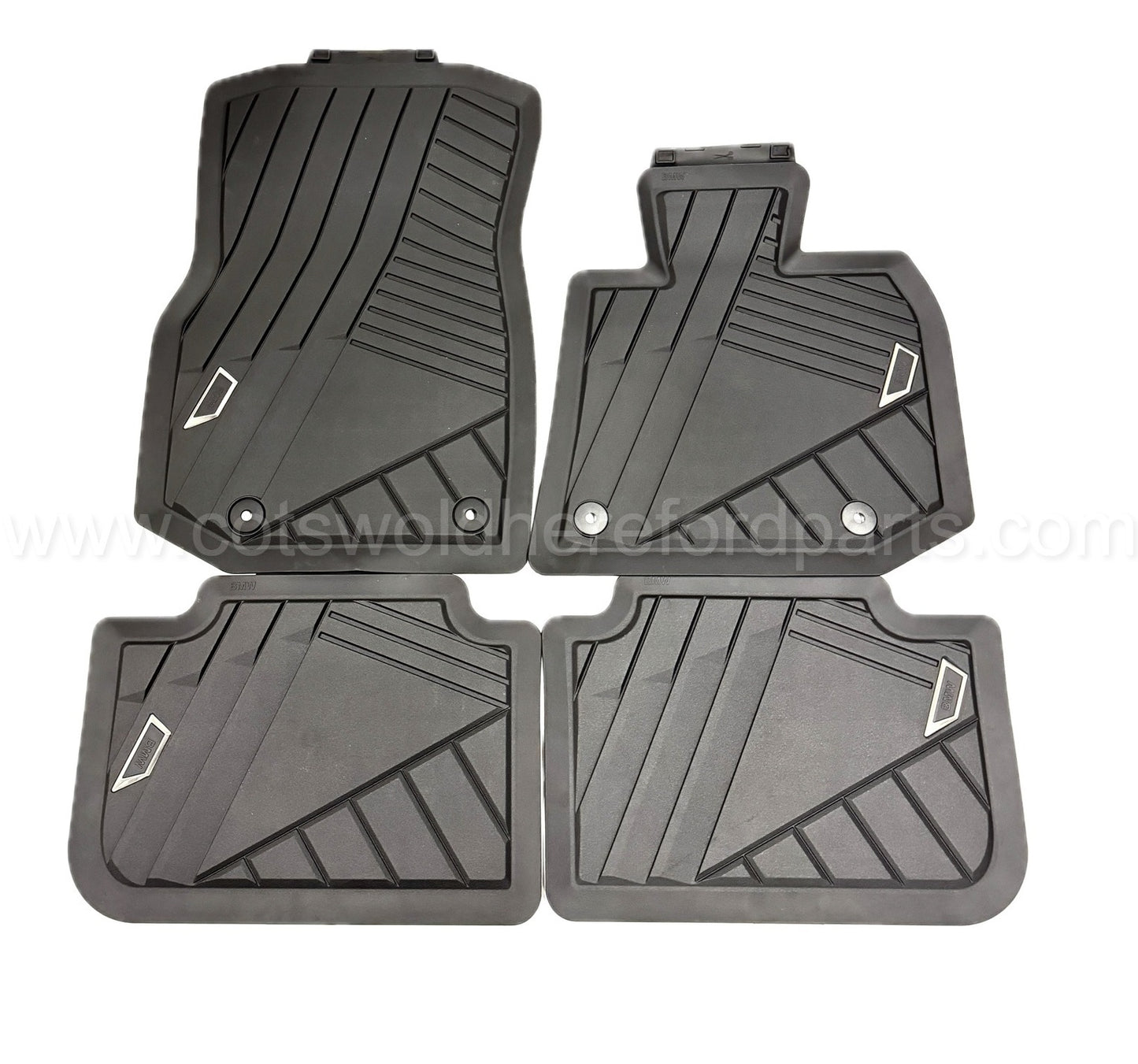 Genuine BMW G45 X3 Rubber Floor Mats Set 51475B3C4E5 /4E7