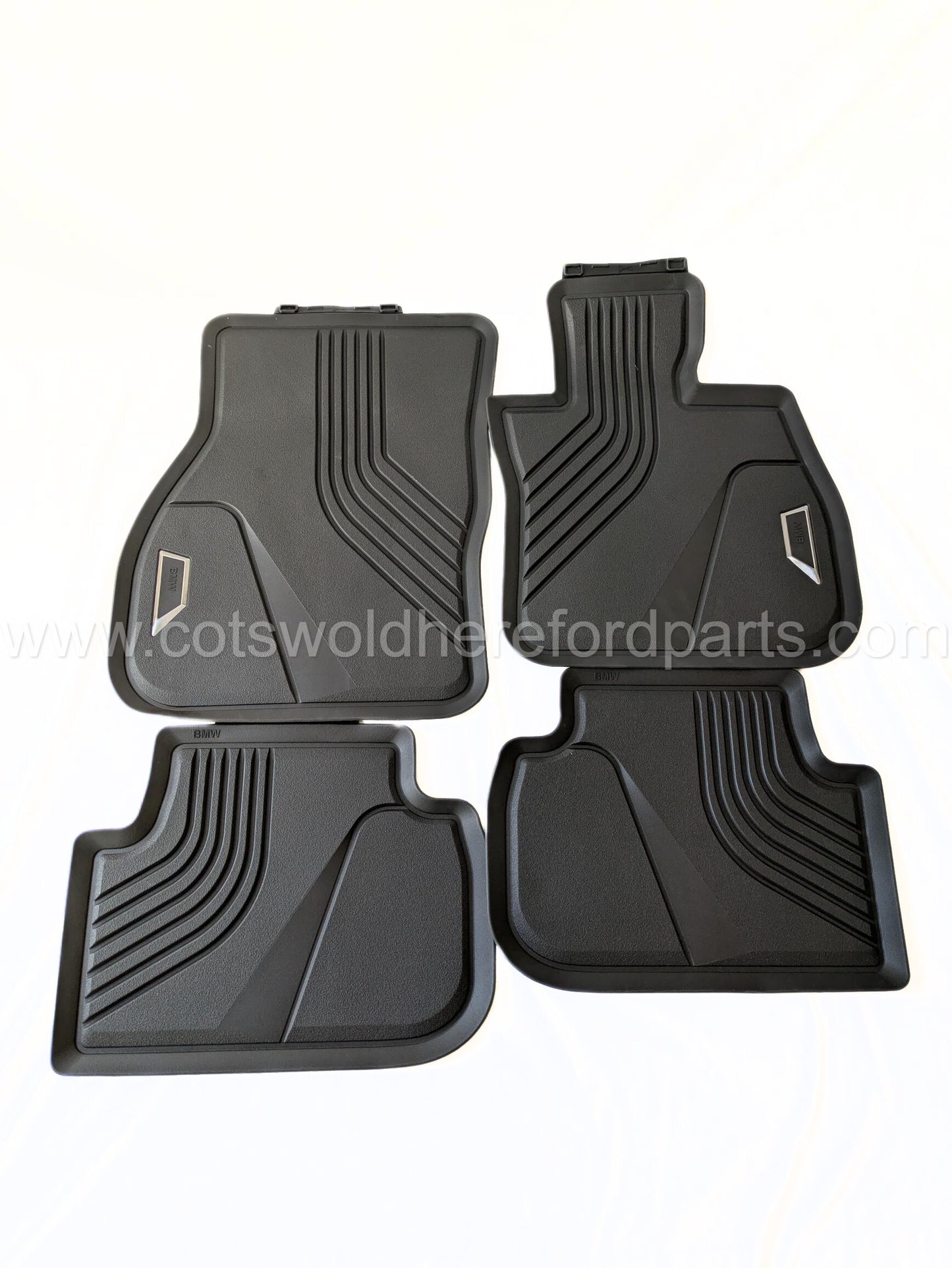 Genuine BMW F70 F74 1 & 2 Series Rubber Floor Mats Set 51475B5B007 / 009
