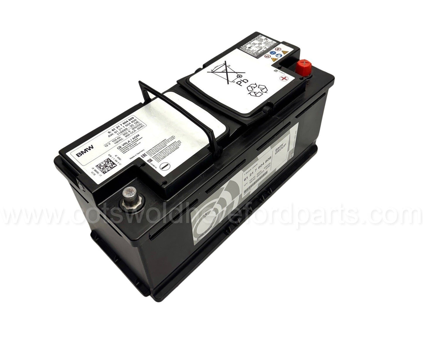 Genuine BMW Battery AGM 105AH 61217604808