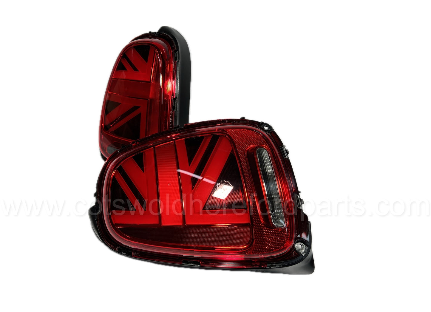 Genuine MINI F55 F56 F57 PAIR Union Jack UK LED Tail Lights 63132462095