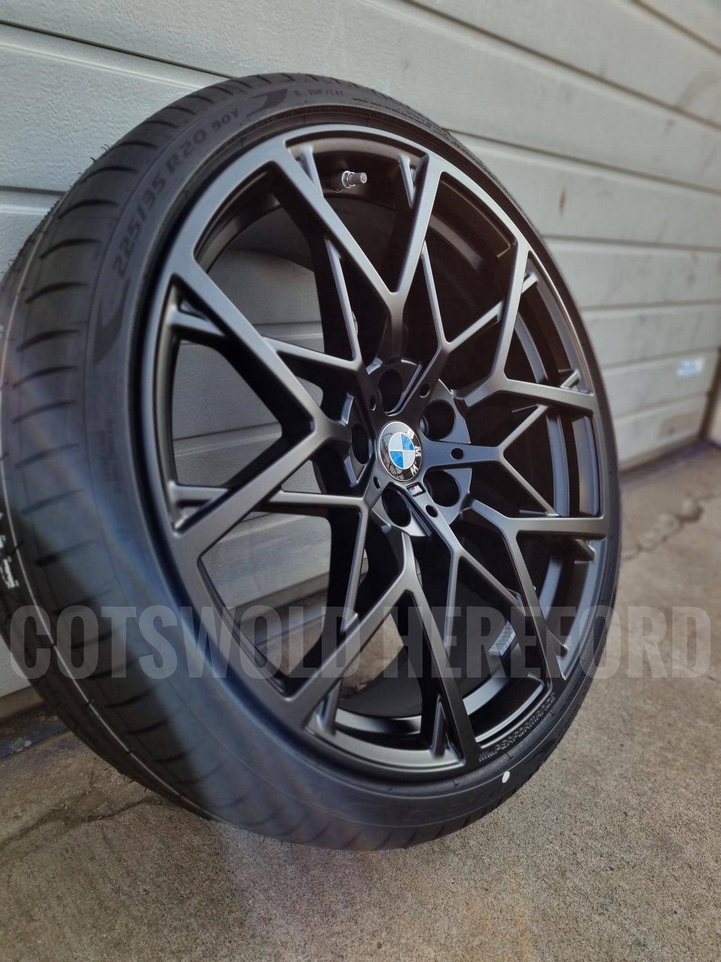 BMW Genuine G20 G22 RDCi Wheel & Tyre Set 795M Black M Performance 36112459620