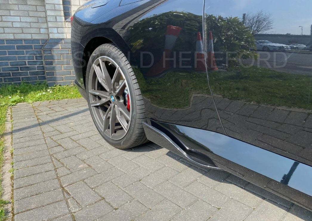 Genuine BMW M Performance Carbon Fibre Side Skirt Blade Set Pair G42 51195A270F2 / 3