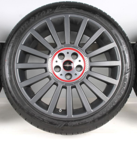 Genuine MINI F60 19" Rallye Spoke Summer Wheel Set Orbit Grey 36115A271A5
