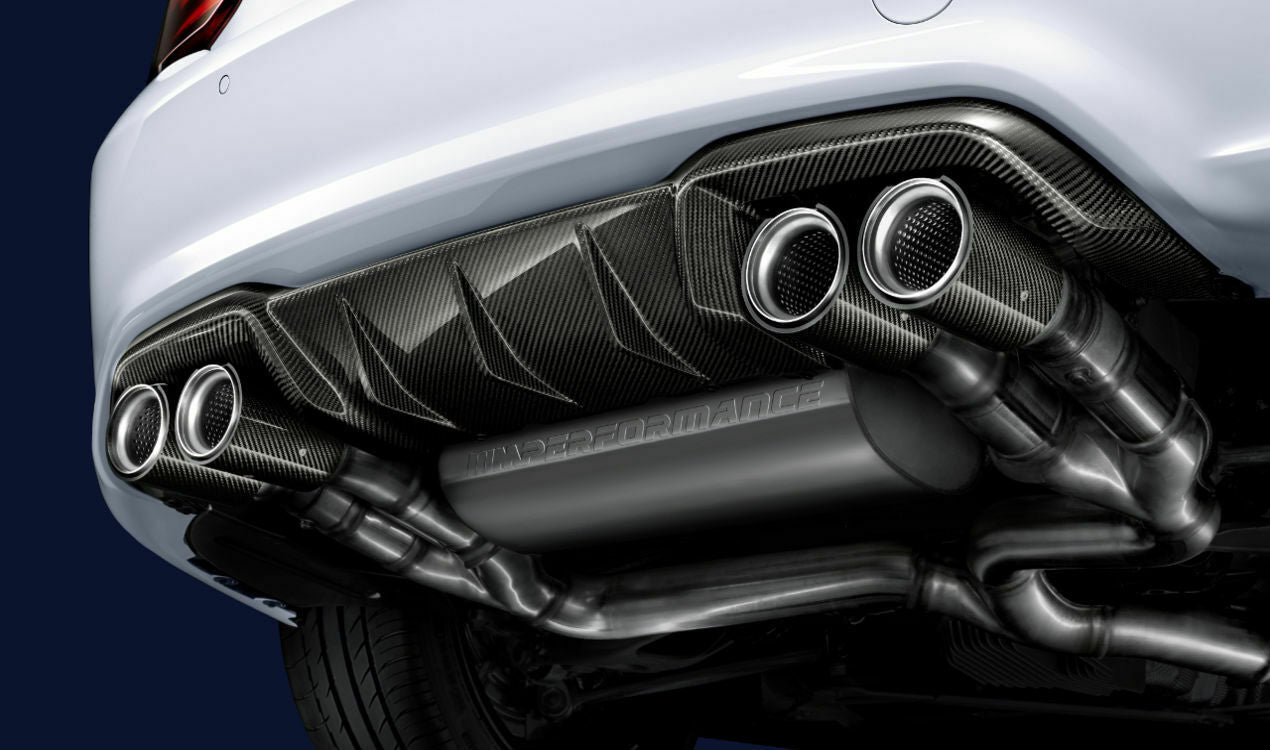 Genuine BMW F87 M2 M Performance Carbon Fibre Diffuser 51192361666