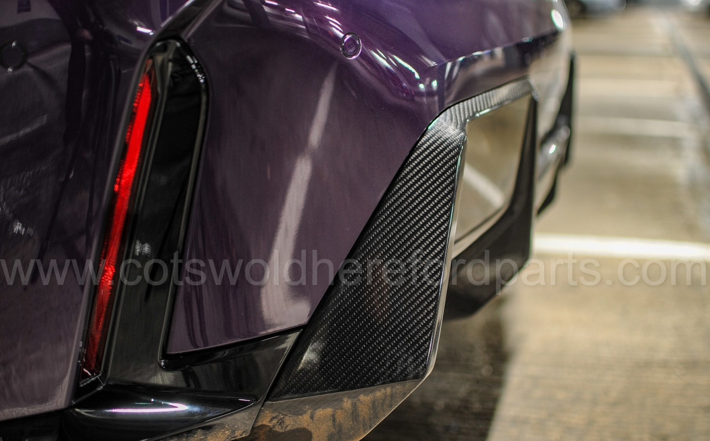 Genuine BMW F70 1 Series M Performance Rear Carbon Diffuser 51125B30F59