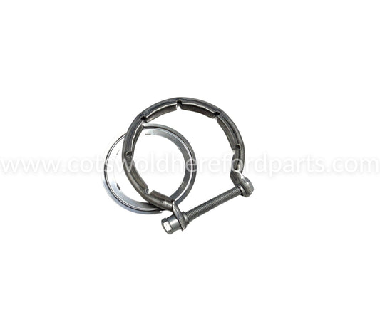 Genuine BMW Exhaust Clamp & Gasket - 18308512137 / 18308513651
