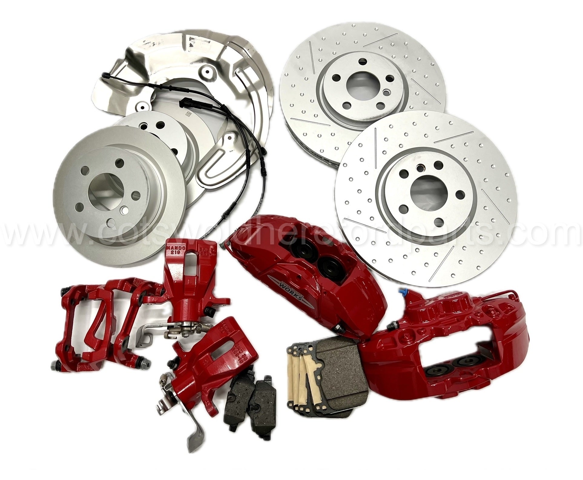 Genuine MINI Sport Pro JCW F56 Brake Kit 34112352872 – Cotswold Hereford