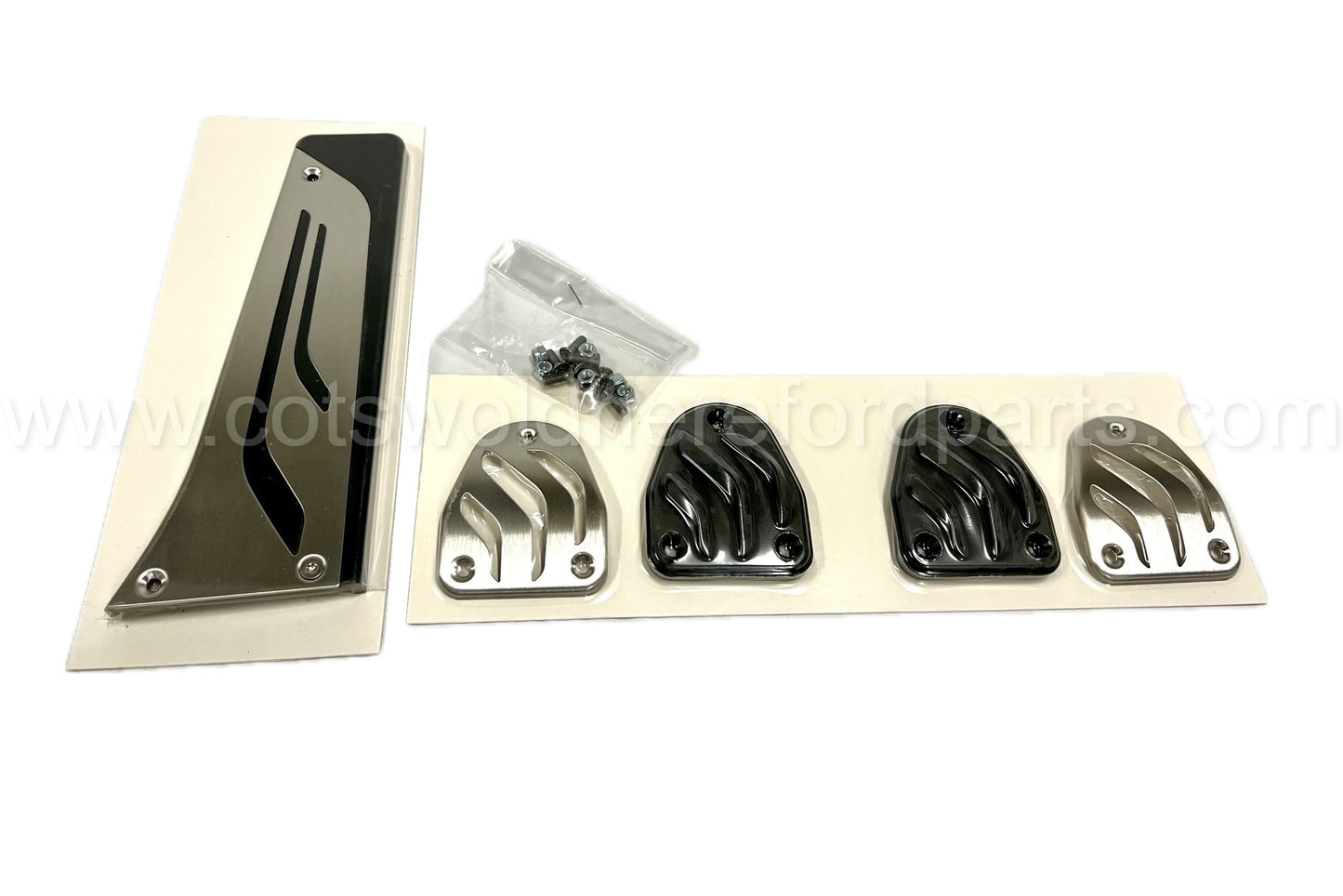 Genuine BMW F06 F10 F11 F12 F13 F20 F21 F30 F31 Performance Stainless Steel Pedal Cover Set