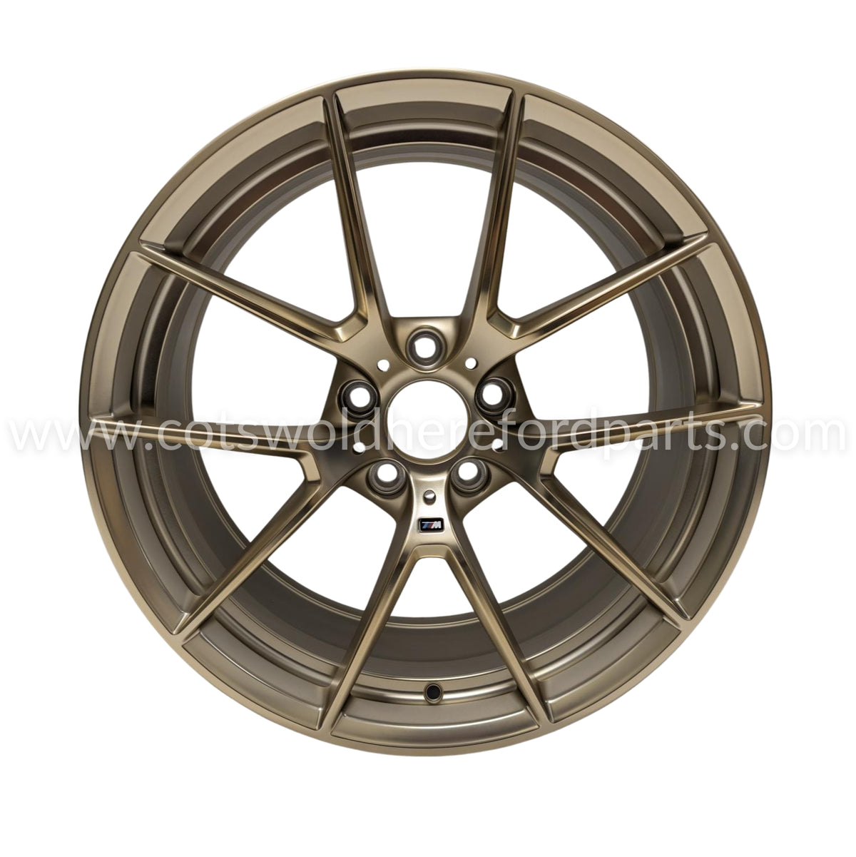 Genuine BMW F87 M2 Frozen Gold Alloy Wheel Set 763M - 36108089343 36108089338