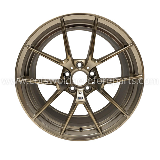Genuine BMW F87 M2 Frozen Gold Alloy Wheel Set 763M - 36108089343 36108089338