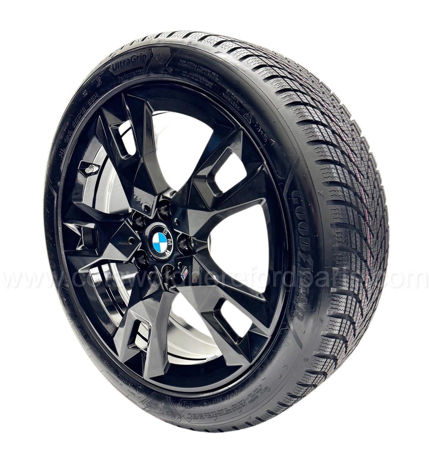 Genuine BMW F70 1 Series Winter Wheel & Tyre Set 18" 968M Black 36115B4E919