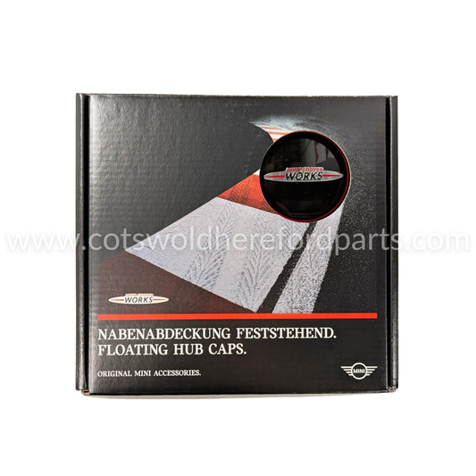 Genuine MINI JCW Floating Hub Caps F57 F54 F60 F55 F56 36122469710