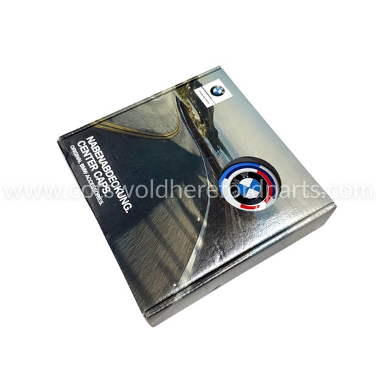 Genuine BMW F40 F90 G20 G30 56mm 50th Anniversary Centre Wheel Cap Set 36125A57484