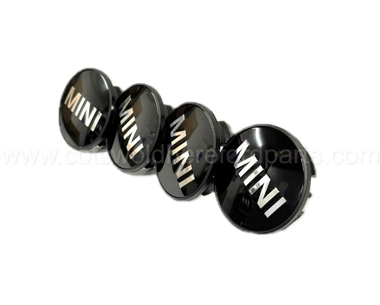 Genuine MINI R50 R53 R56 R55 R52 R57 50mm Wheel Centre Caps Set of 4 36131171069