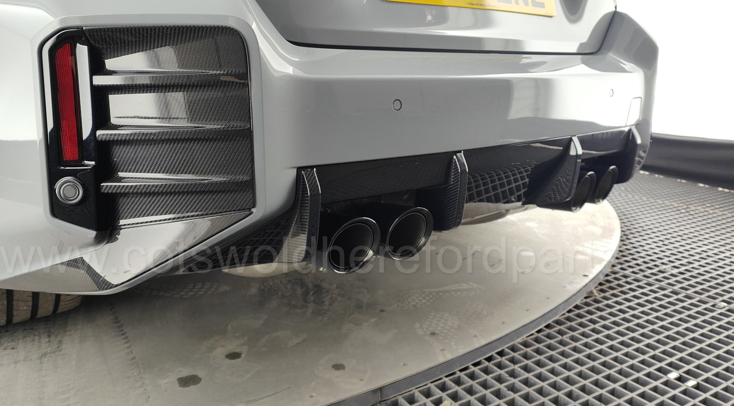 Genuine BMW G87 M2 M Performance Carbon Rear Diffuser 51125A46B51