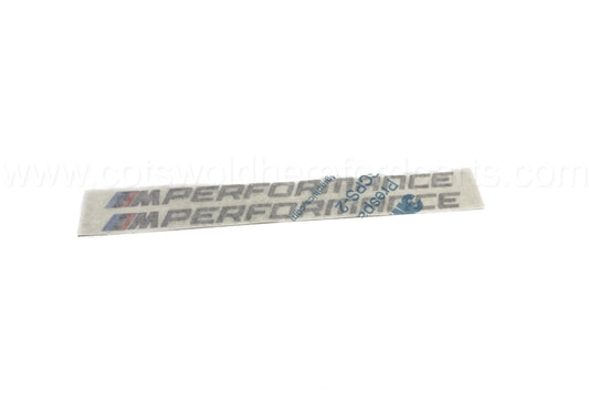 Genuine BMW M Performance Decal Sticker Set 51142461811