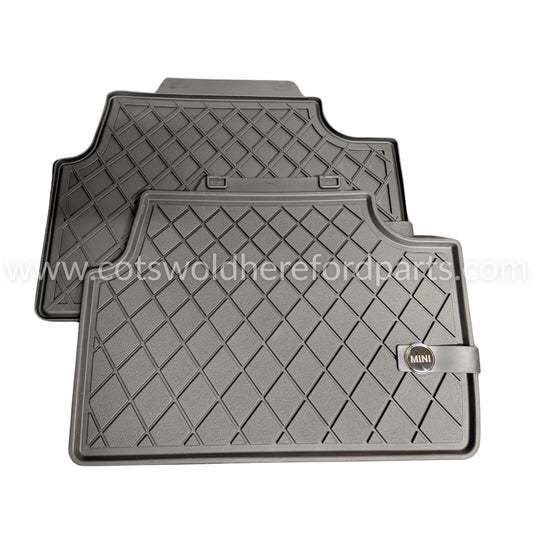 Genuine MINI Rear All Weather Mats F55 51472358056