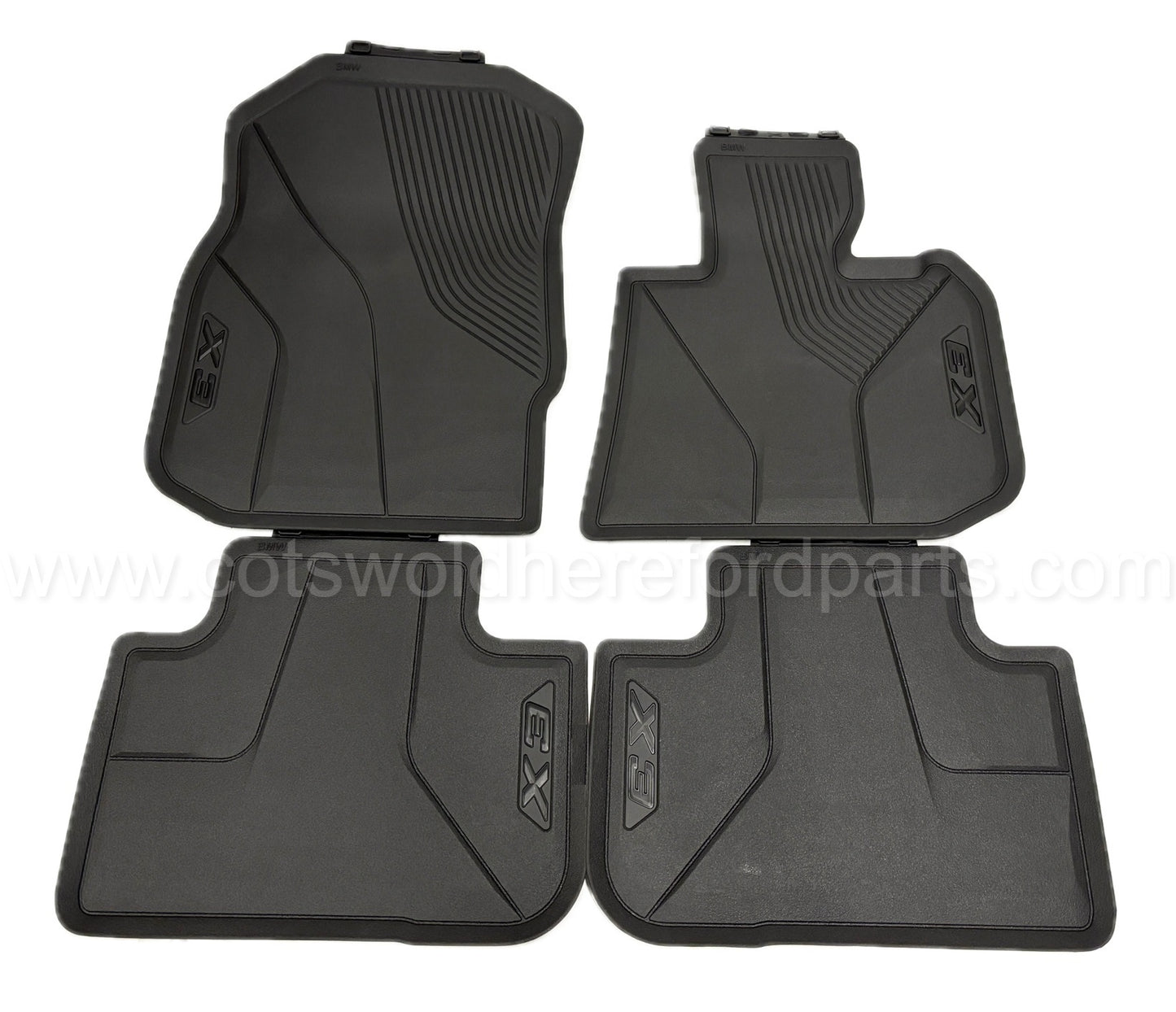 Genuine BMW G01 X3 Rubber Floor Mats Set 51472450513