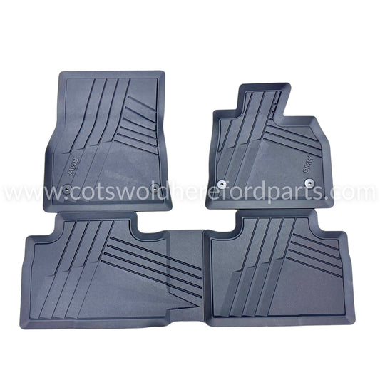 Genuine BMW iX3 NA5 Protective Rubber Floor Mats Front & Rear 51475B44A41, A42