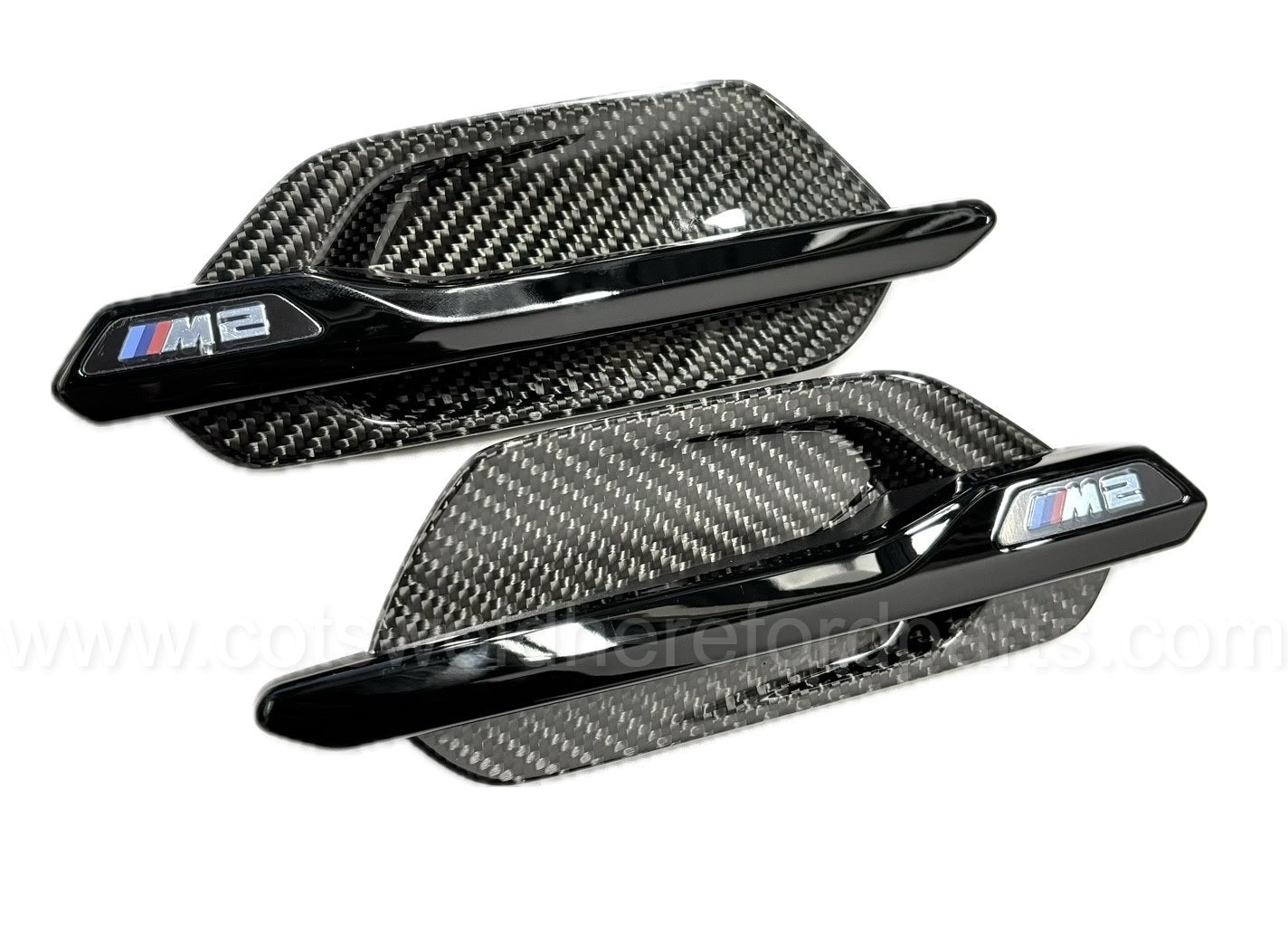 Genuine BMW F87 M2 M Performance Carbon Side Grille Air Breathers 51712453942/3