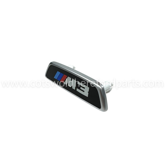 Genuine BMW G80 G81 M3 / G82 M4 Illuminated Seat Badge - 52108745043 or 52108745044