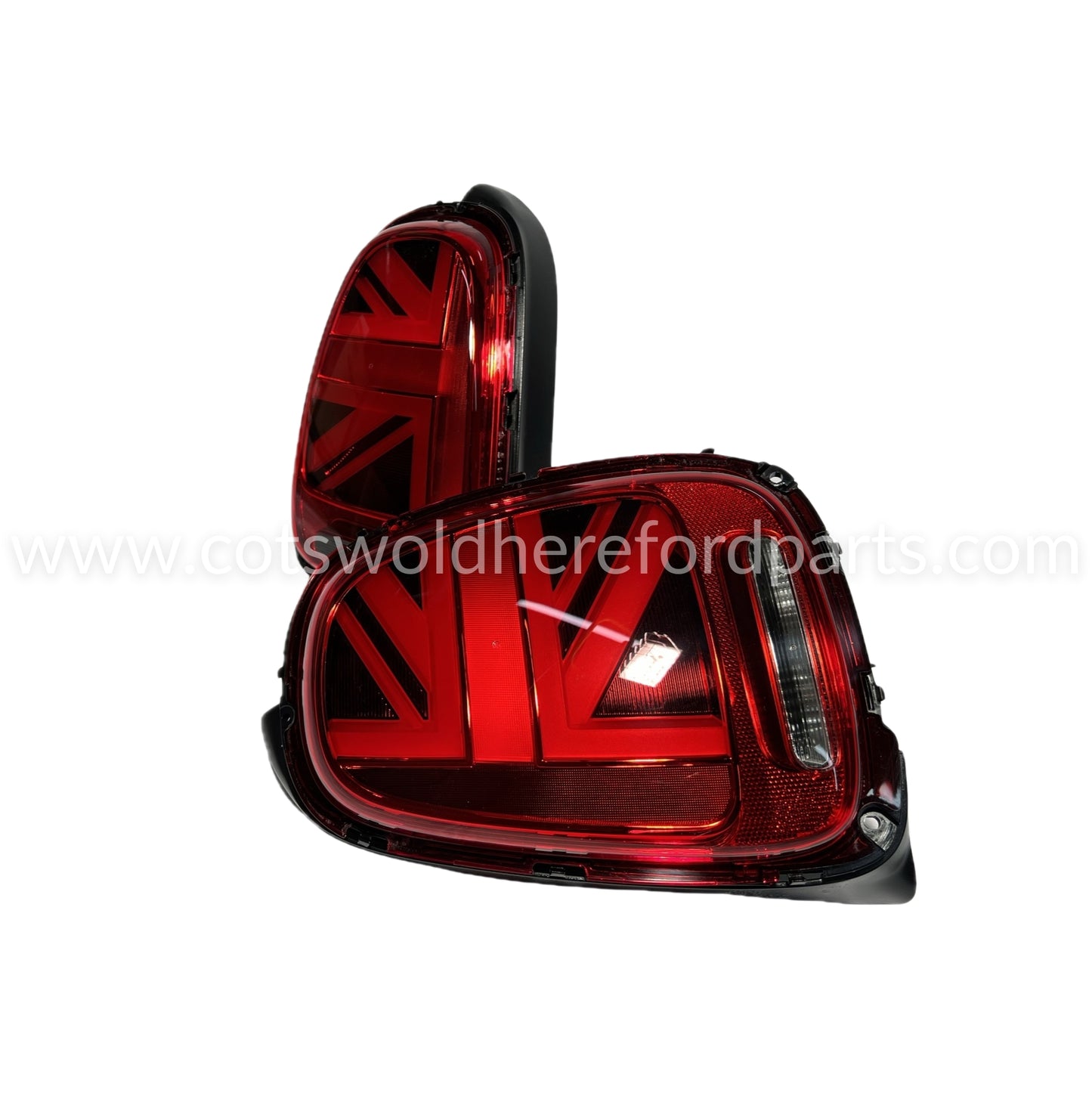 Genuine MINI F55 F56 F57 PAIR Union Jack UK LED Tail Lights 63132462095