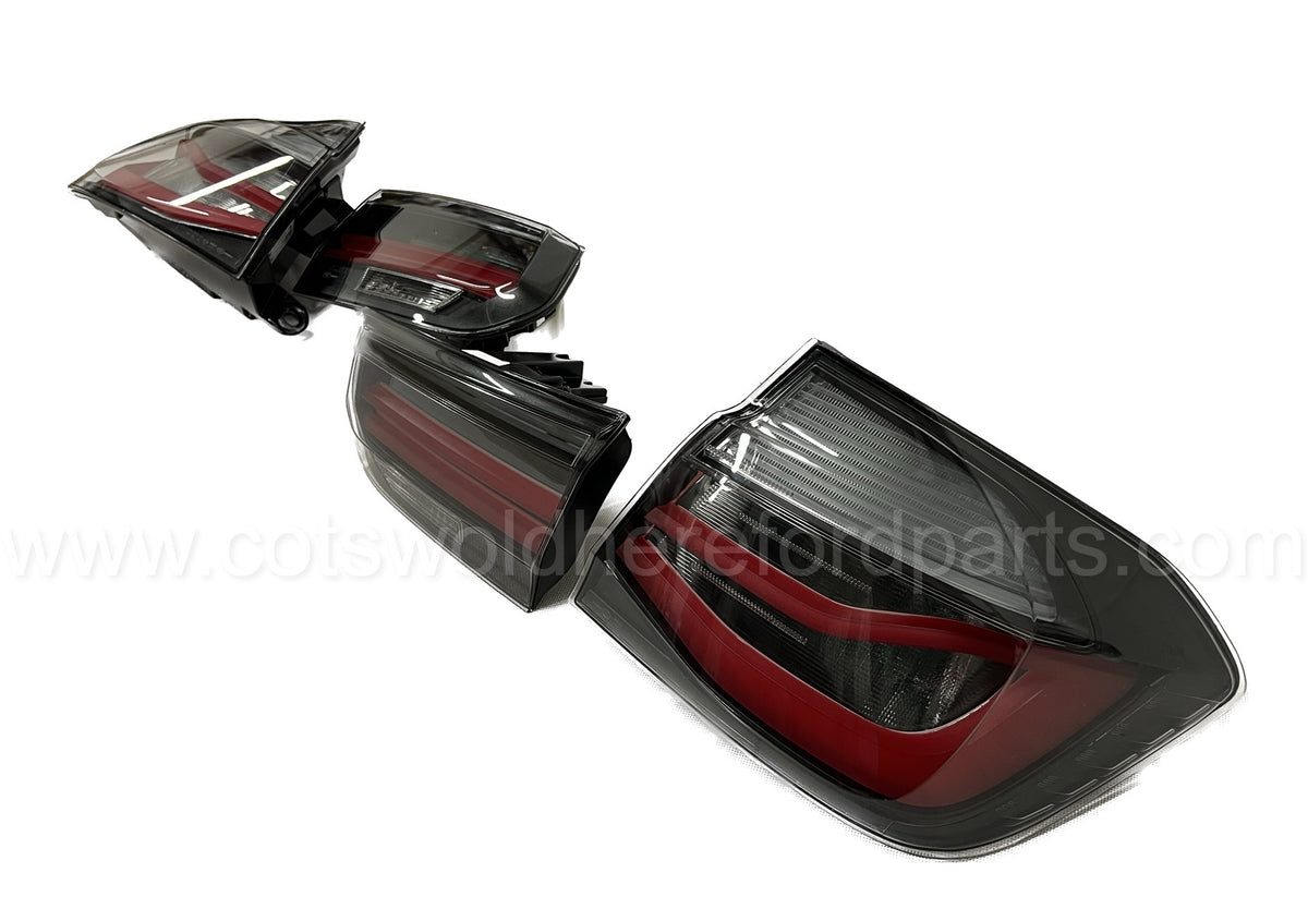 W2679 Performance Light Genuine BMW M Performance Black Rear Lights 3 Series F30 M3 F80 632124 ...