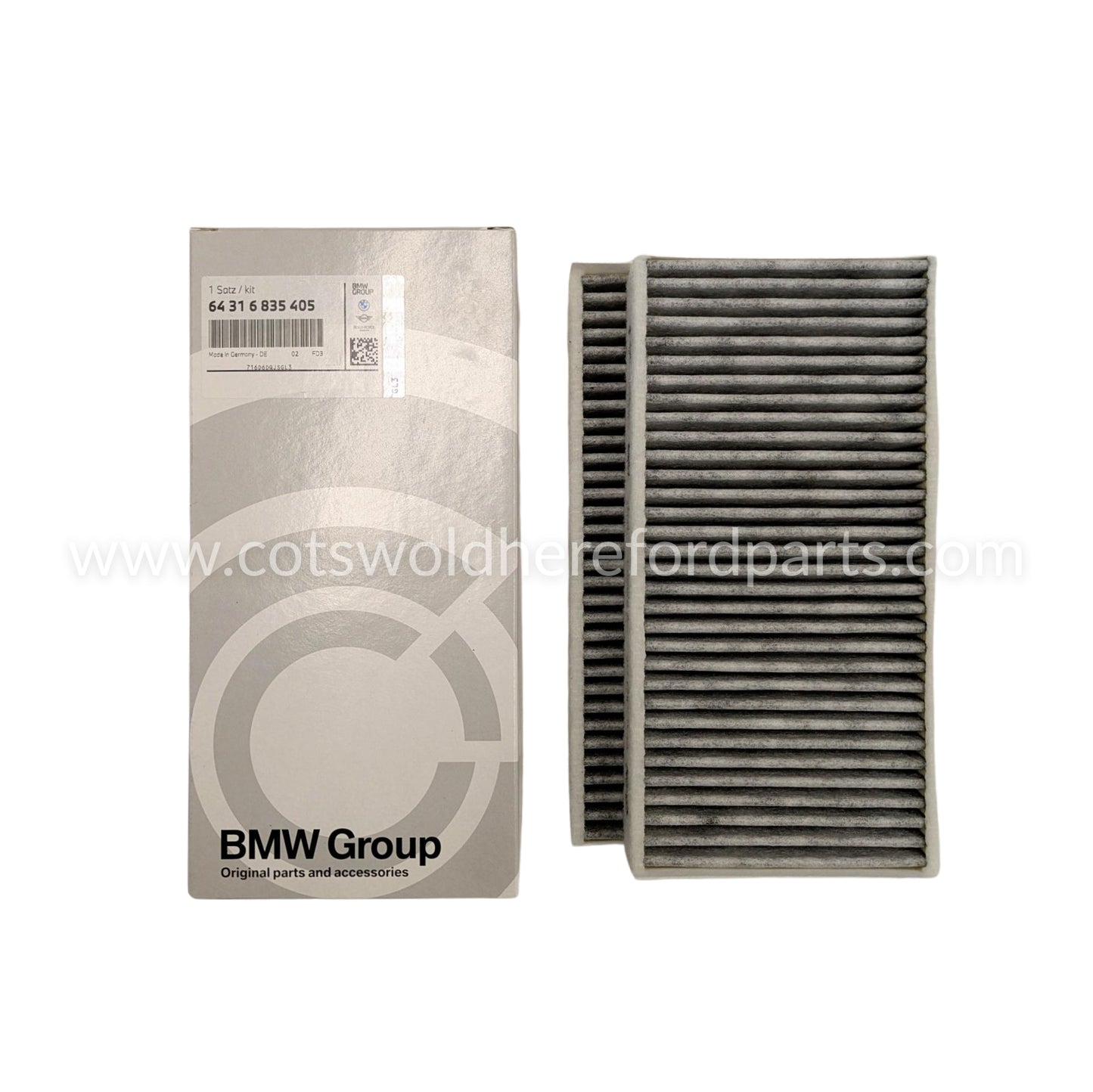 Genuine BMW MINI F45 F46 F48 F54 F55 F56 Microfilter (Cabin Filter) 64316835405