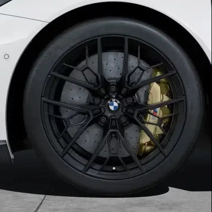 Genuine BMW G90 Wheel & Tyre Set Style 1075M Black Matt 36115B4DA25