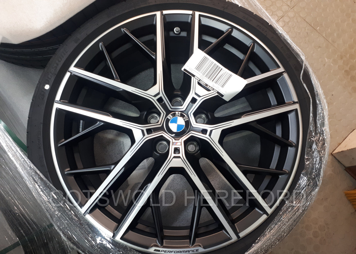 Genuine BMW F40 1 Series Wheel Set 555M Double Spoke 36115A143D2